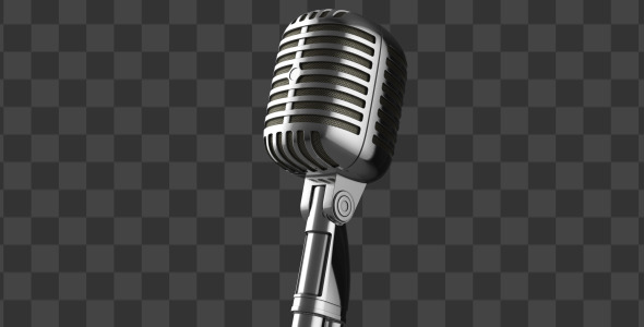 Old Fashioned Microphone 01