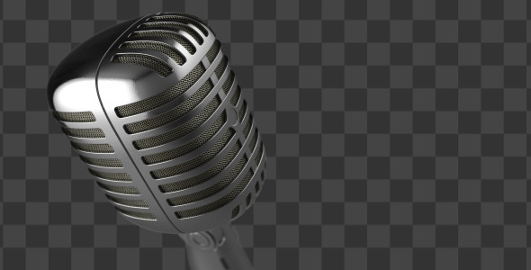 Old Fashioned Microphone 05