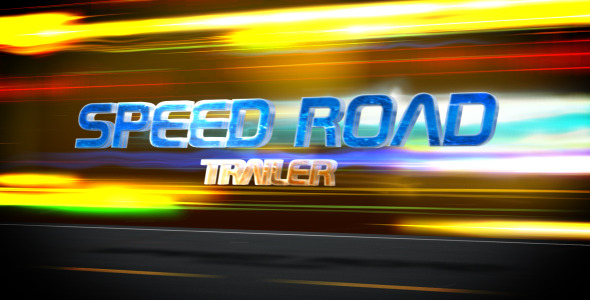 Speed Road Trailer - VideoHive 7997722