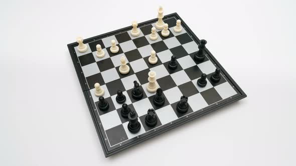 Chess Game Top View alt