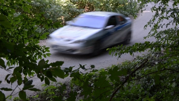 Gray Rally Car 09