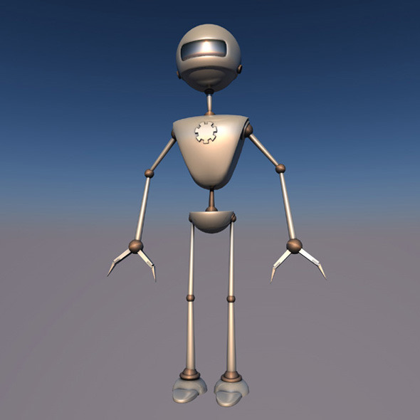 Robotic 3d character - 3Docean 8001775