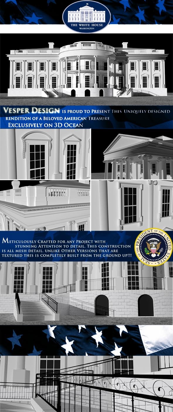 The White House - 3Docean 8002667
