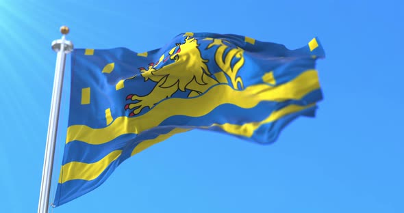 Flag of Doubs in France alt