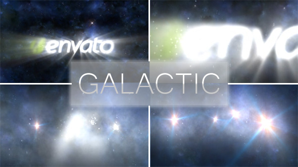Galactic Burst | Space Logo Reveal
