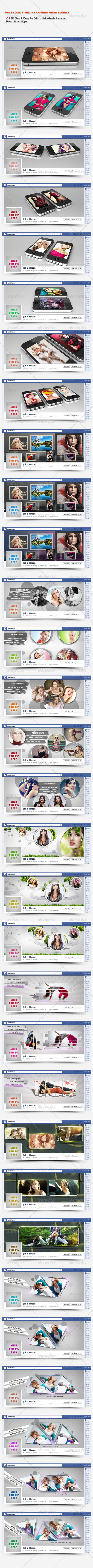 Facebook Timeline Covers Mega Bundle - Facebook Timeline Covers Social Media