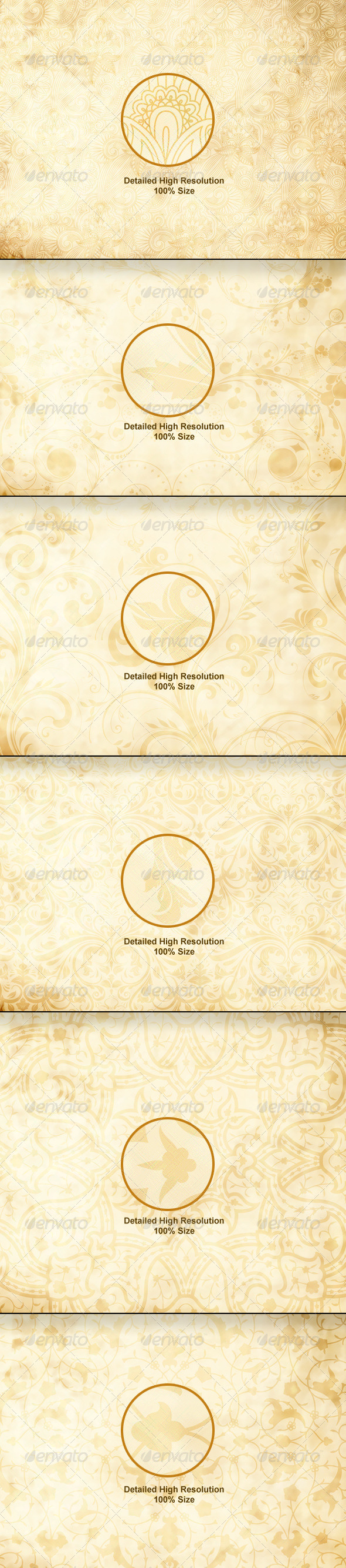 Vintage Ornaments - Backgrounds Graphics