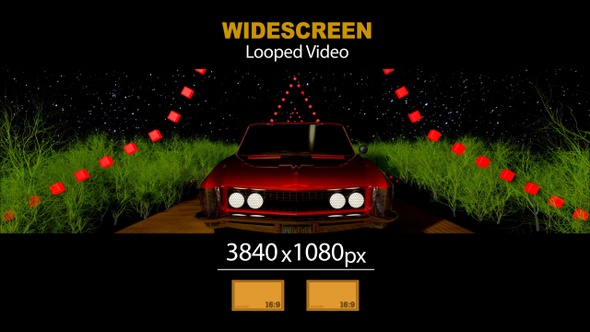 Wide Screen Car Drive 01