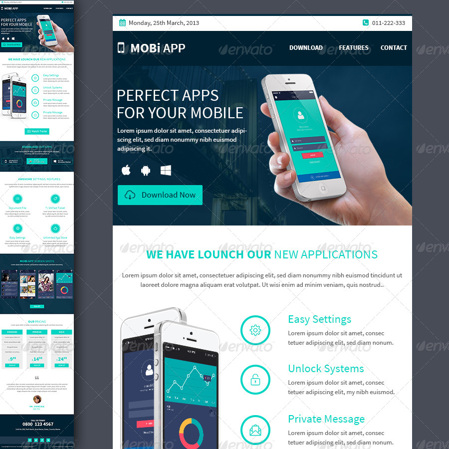 Responsive Email Marketing Templates Responsive Email