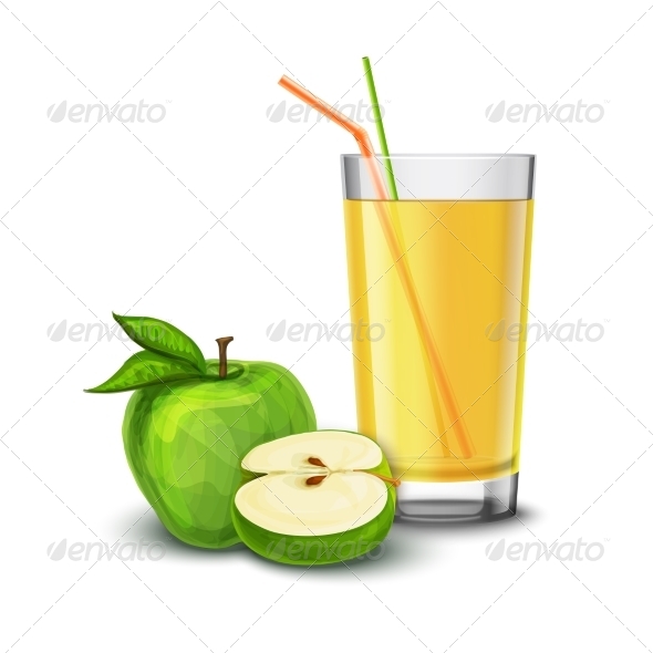 Apple Juice Glass