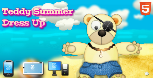 Teddy Summer Dress-up - CodeCanyon 6236099