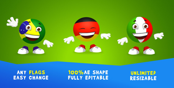 Soccer-ball Character - VideoHive 8021402