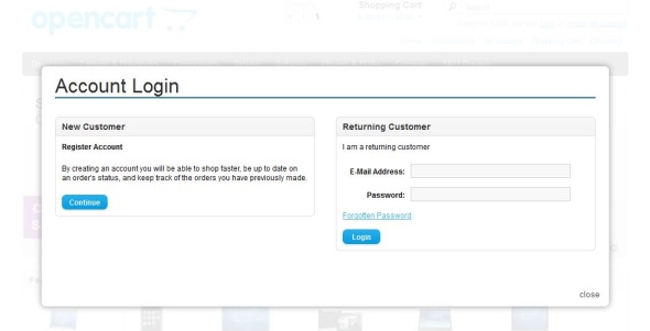 Opencart - Ajax Popup Links (VQMOD)