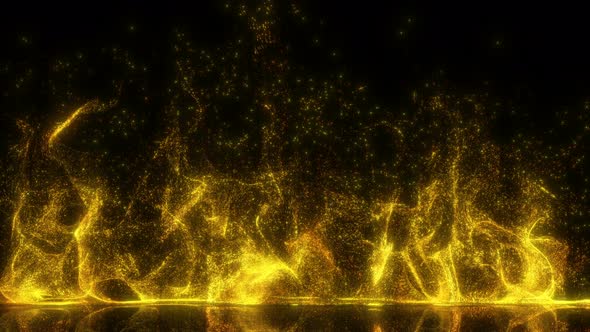 Rising Flame Particles 4K