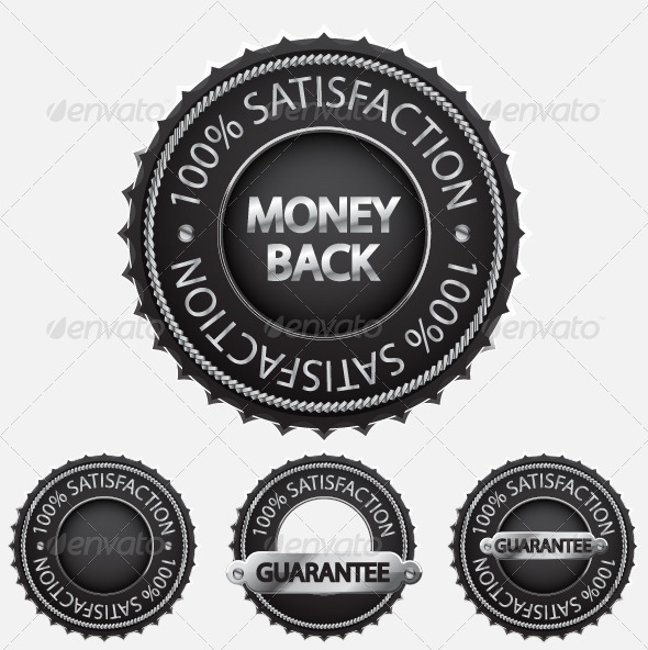 Satisfaction Guaranteed Badge Set