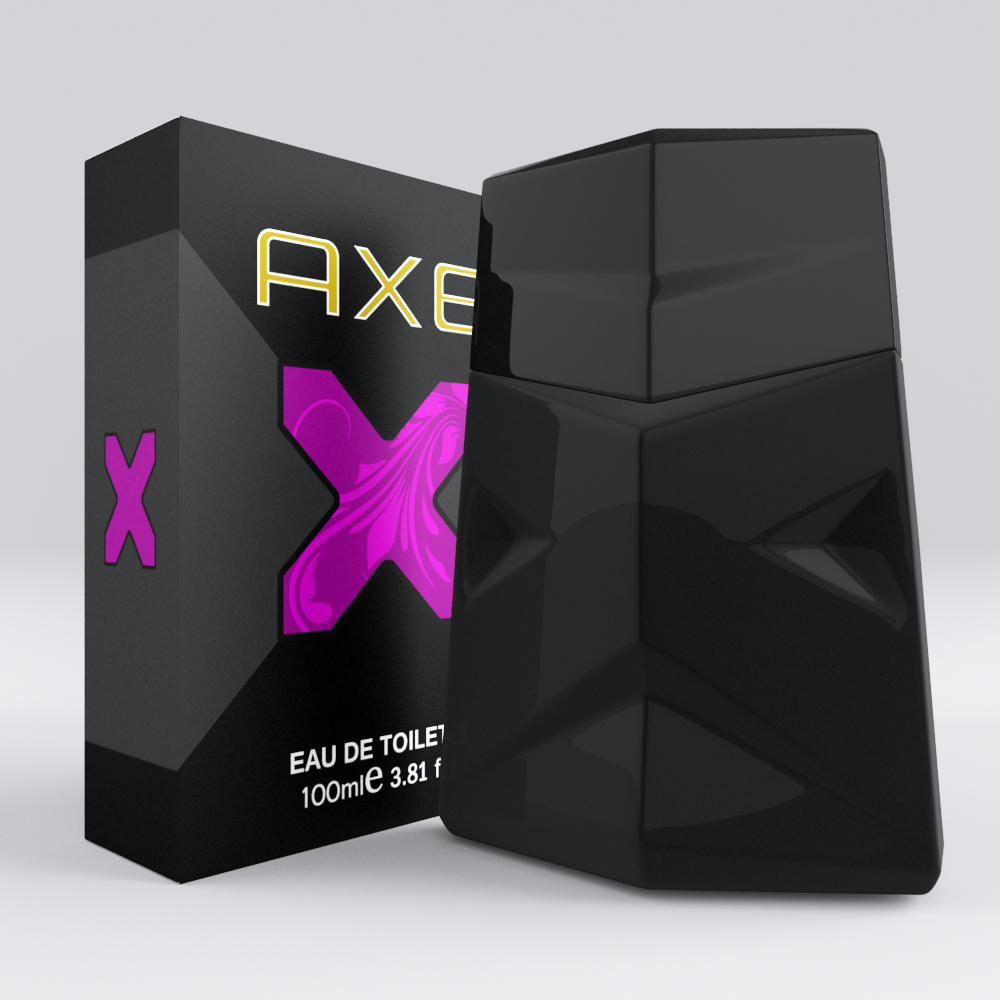 meel Afstotend Tonen Axe Excite Perfume Bottle by InfinityWorks | 3DOcean
