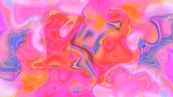 Abstract colorful trendy liquid wave paint background alt