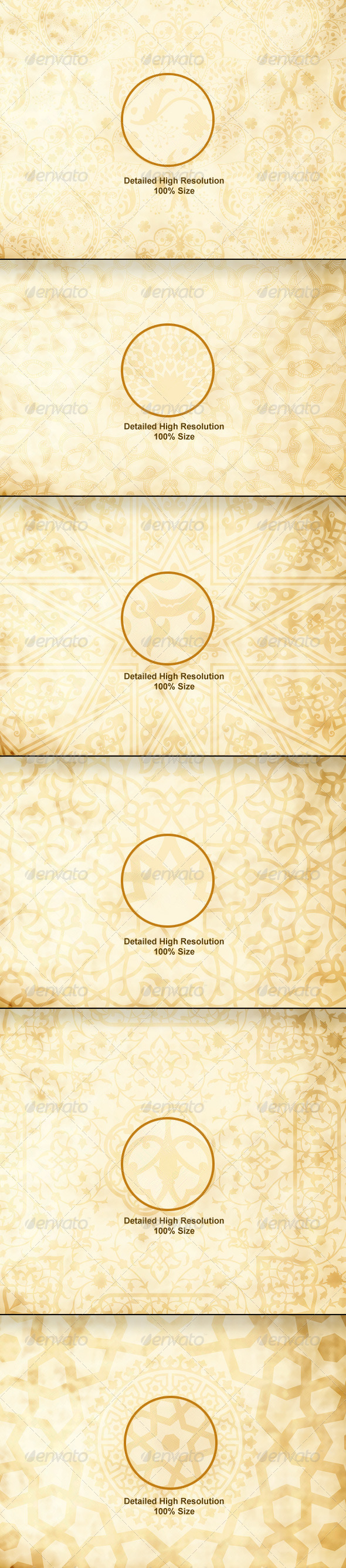 Vintage Ornaments Volume 2 - Patterns Backgrounds