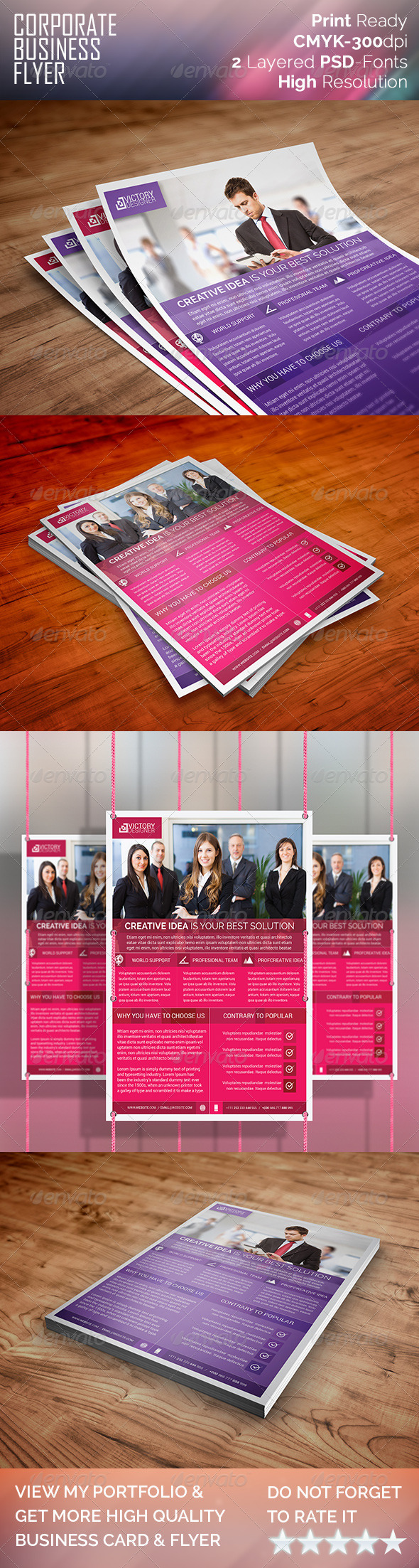 Modern & Corporate Business Flyer - Corporate Flyers