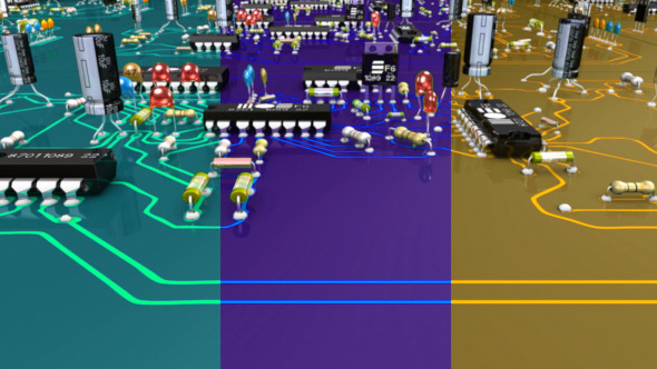 Circuit Board Technology Pack 02 (Pack of 3)