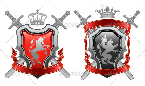 Coat of arms. Vector illustration.
