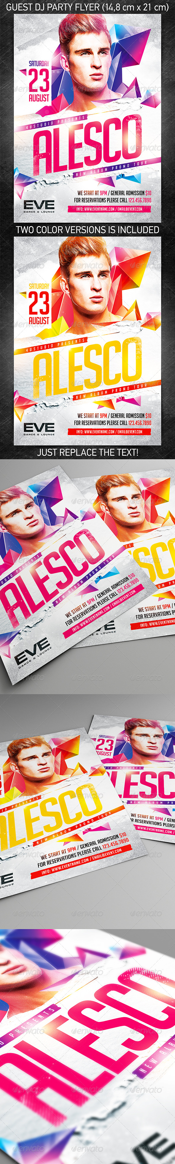 Guest DJ Party Flyer vol.5 - Clubs & Parties Events