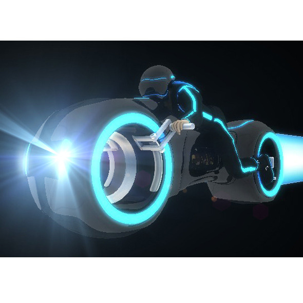 Tron light cycle - 3Docean 8041611