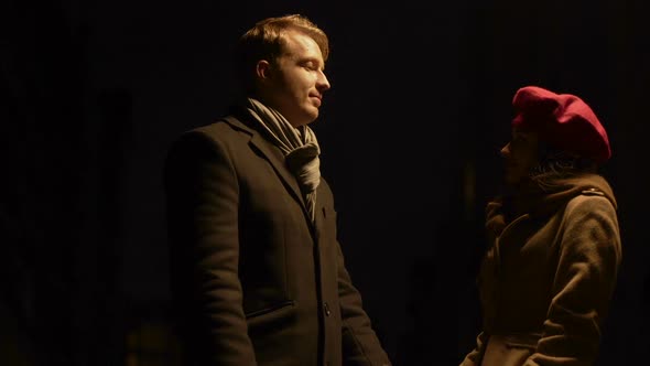 Farewell Kiss from A Beautiful Girl, Night Out, Dating Application, Relationship alt