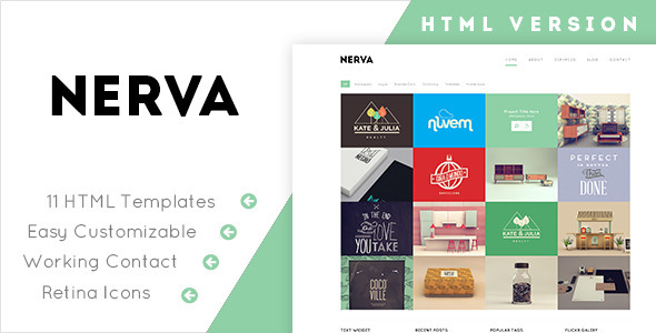 Nerva - Minimal - ThemeForest 8003158