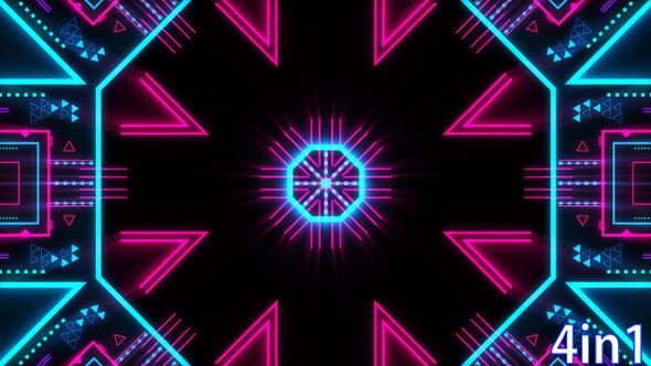 Neon Background Lights