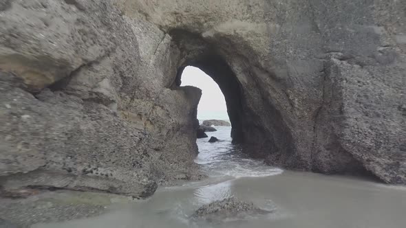 Archway on the beach