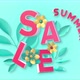Summer Sale, loop animation 3D - VideoHive Item for Sale