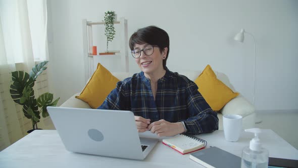 Concept of Having a Workplace at Home alt