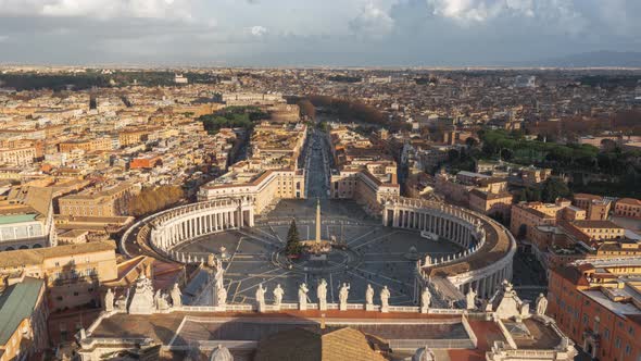 Vatican City City Surrounded by Rome, Italy, Stock Footage | VideoHive