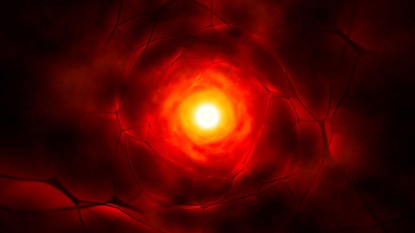 Dark Red Energy Glowing Background Loop 4K alt