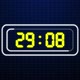 1 Minutes Countdown, 60 Sec One Min Countdown Digital Clock Timer Background - VideoHive Item for Sale