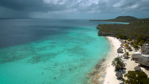 Cas Abou Beach on the Caribbean Island of Curacao Playa Cas Abou in Curacao Caribbean Tropical White alt