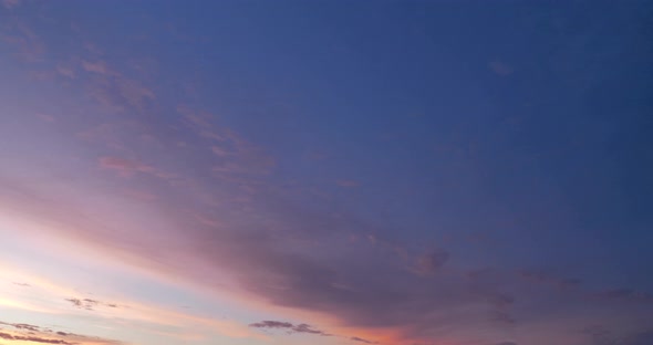 Sunrise Clouds Time Lapse Motion