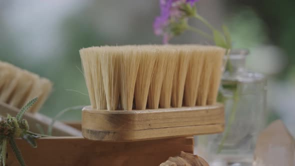 dry brushing, healthy skin care routine