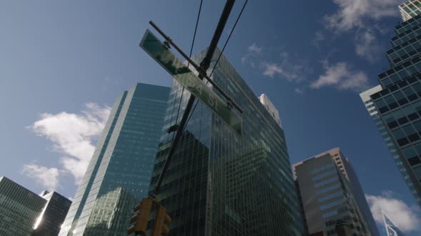 Street Sign in Midtown Manhattan New York City in the Daytime alt