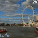 London Skyline With London Eye And Westminster - VideoHive Item for Sale