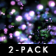 Arty Dots - I - Vortex Loop - Pack of 2 - Hot and Cool - VideoHive Item for Sale