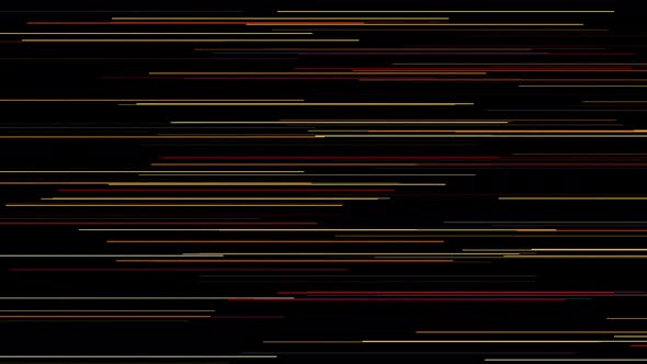 Abstract Colorful Retro Thin Lines Background Loop