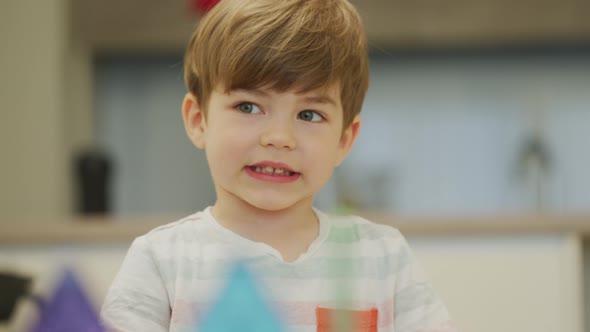 Close up of a little boy alt