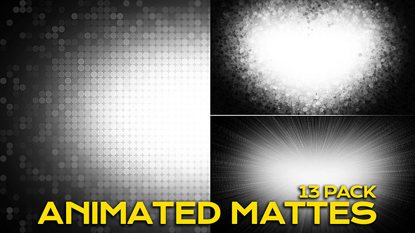 Animated Mattes - 13 Pack