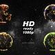 Earth Hologram With Rays - [4 In 1] - VideoHive Item for Sale