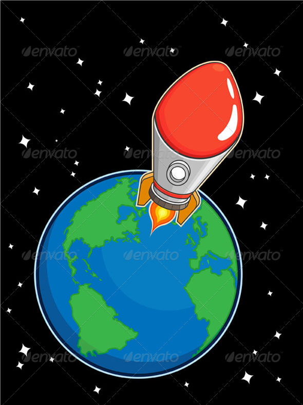 Rocket from Earth