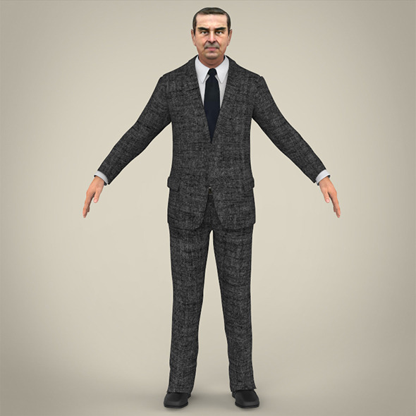 Realistic Business Man - 3Docean 8075435