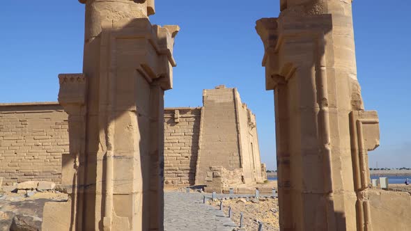 Kalabsha Temple on an island in Nubia next to Lake Nasser, Aswan, Egypt. alt