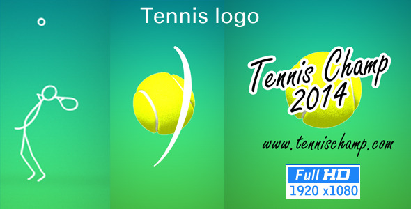 Tennis Logo Reveal - VideoHive 8078970
